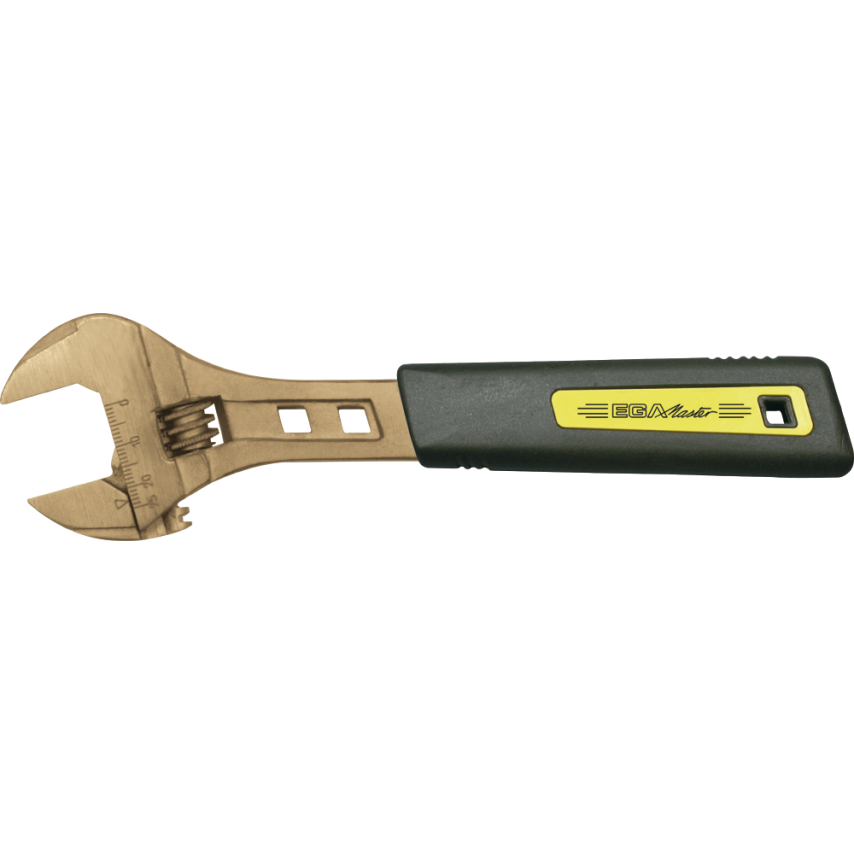 Adjustable Wrench 6" Non Sparking Comfort Al-Bron