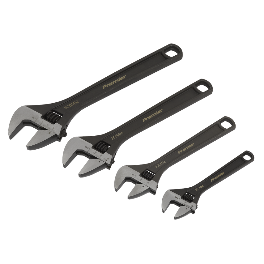Adjustable Wrench Set 4 Piece