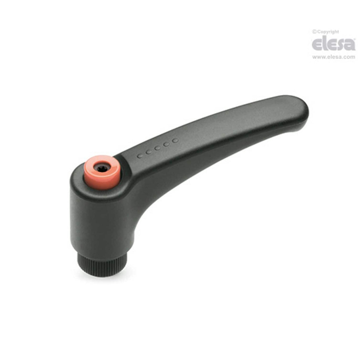 Adjustable handle-ERX.78-AV-B M10-C2 Orange