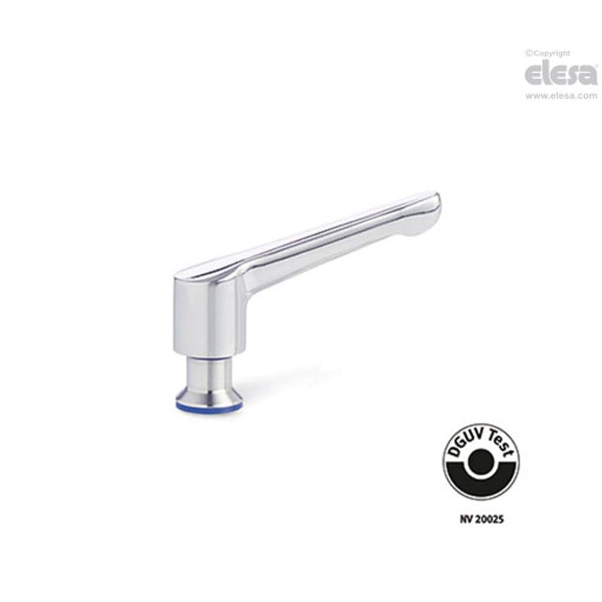 Adjustable handle-GN 305-78-M8-PL-H