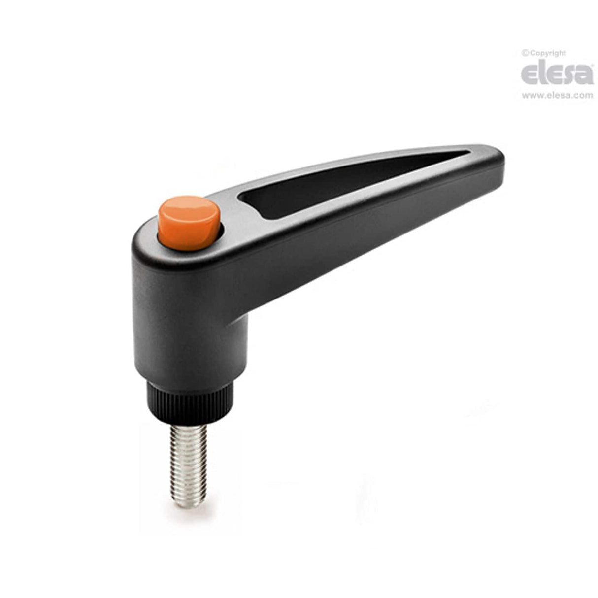 Adjustable handle-MRT.65-p-M8x70-C2 Orange