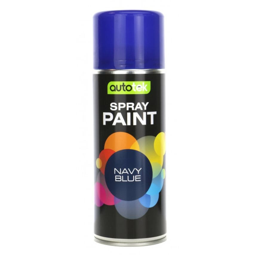 Aerosol Paint - Gloss Navy Blue - 400ml - ATOONBL400