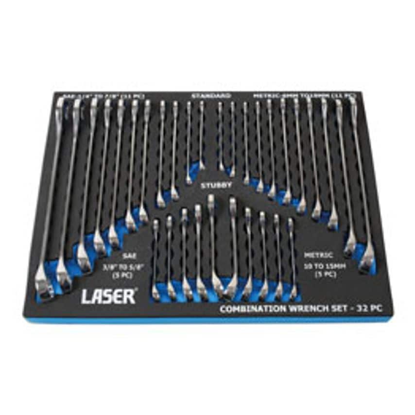 Af/Metric Combination Spanner Set 32 Piece