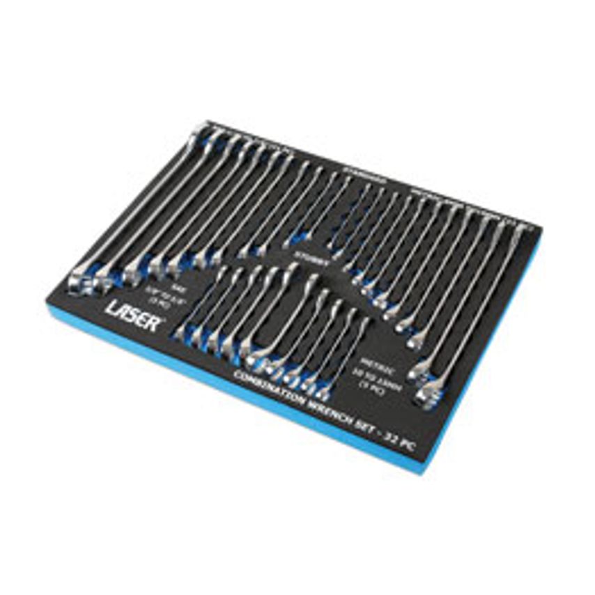 Af/Metric Combination Spanner Set 32 Piece