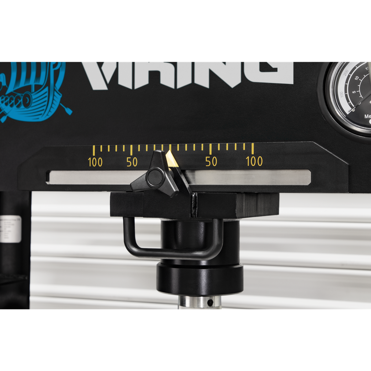 Air/Hydraulic Press 30 Tonne Floor Type with Sliding RAM and Foot Pedal