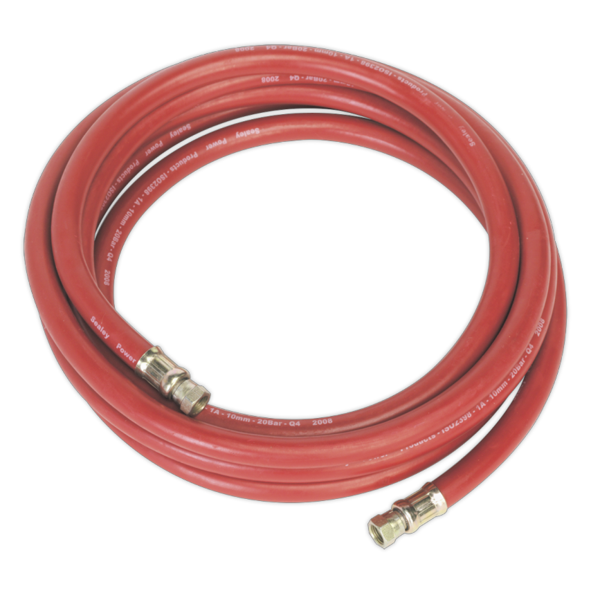 Air Hose 5m x 10mm with 1/4" BSP Unions