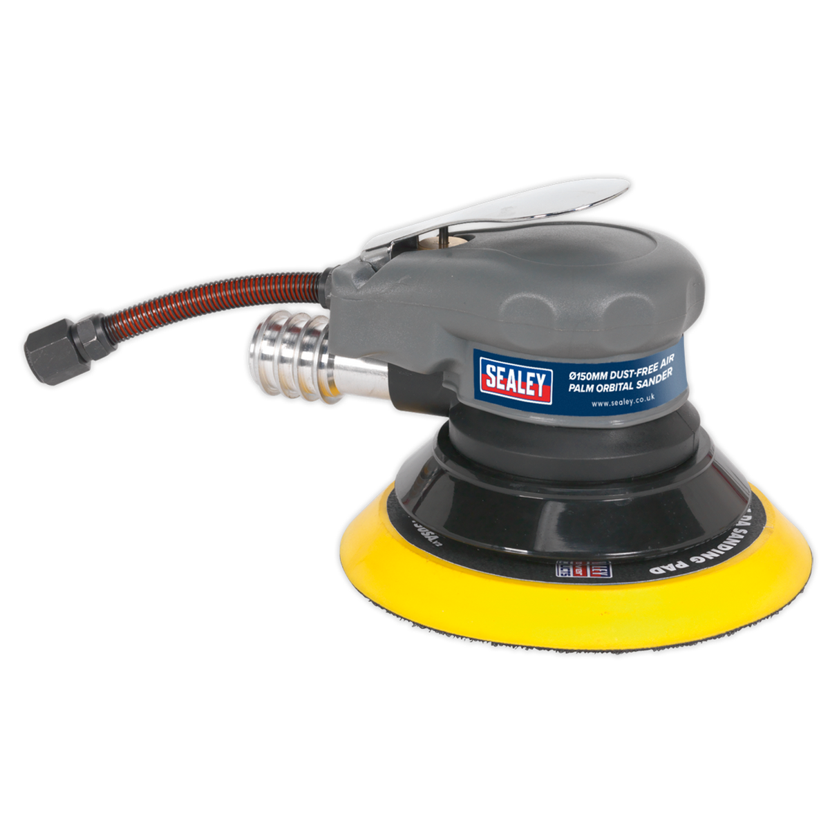 Air Palm Orbital Sander 150mm Dust-free