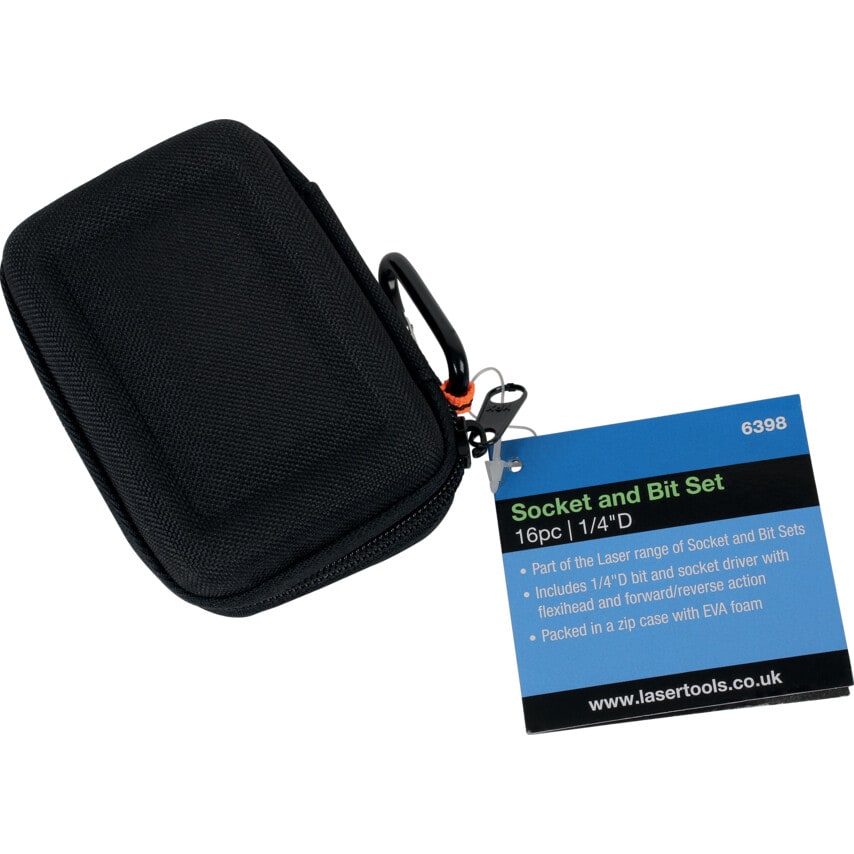 Alldrive Socket & Bit Set 1/4"D16PC