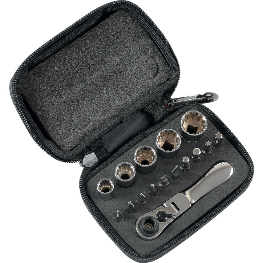 Alldrive Socket & Bit Set 1/4"D16PC
