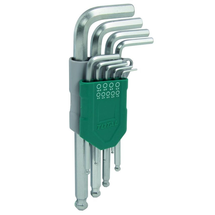 Allen Key Set B/point Long Arm, 9 Piece - THT106291