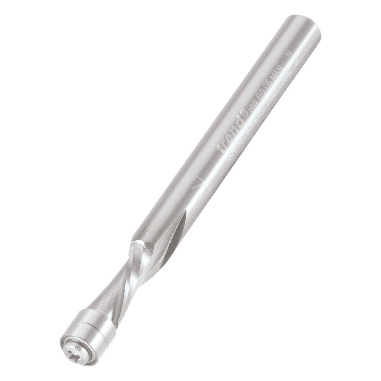 Aluminium Guided Spiral 6.3x12.7 Downcut