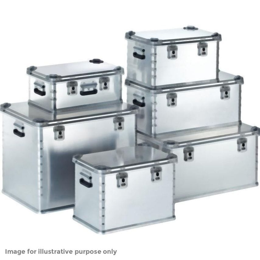 Aluminium Transport Case A 833. Wxdxh: 785 x 385 x 340mm. Aluminium