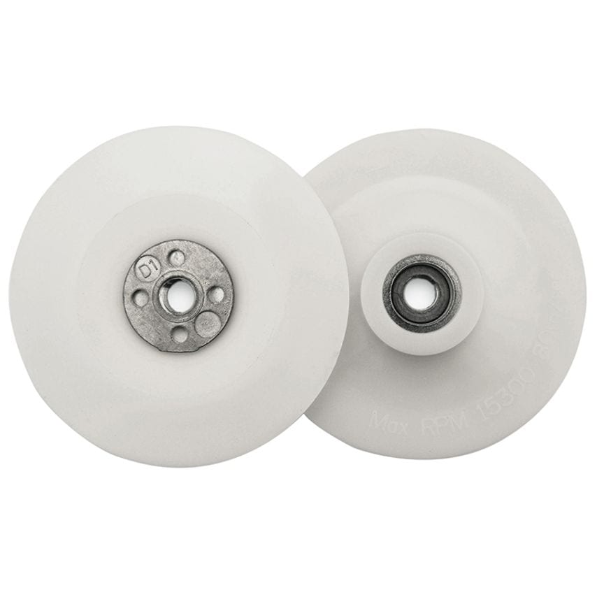 Angle Grinder Pad White 100mm (4in) M10 x 1.25 FLE20015