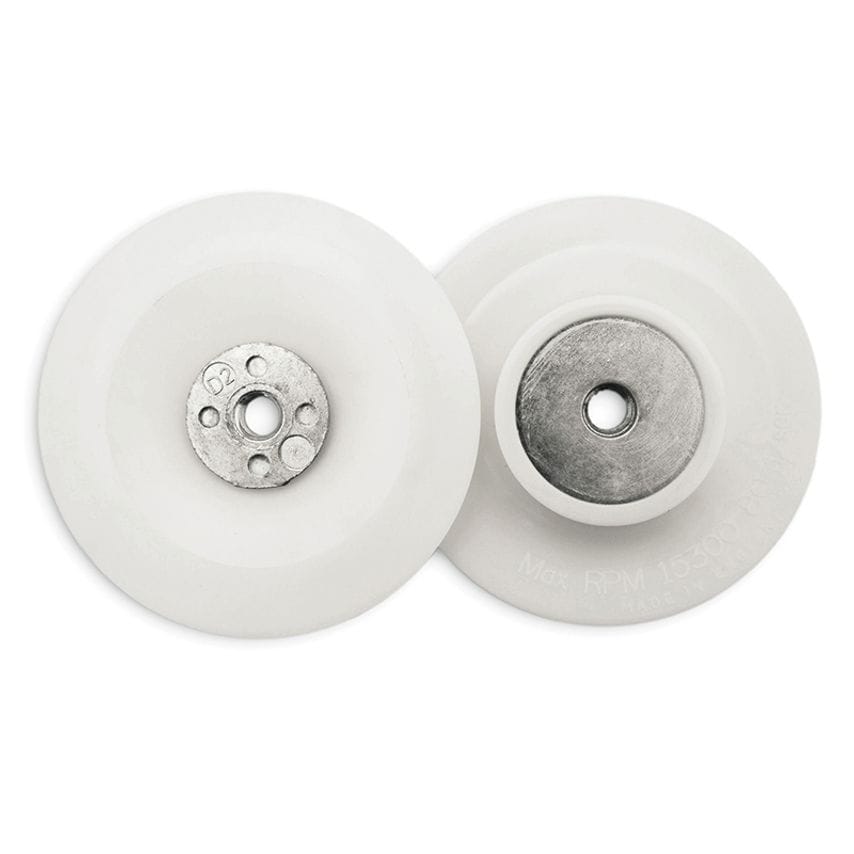 Angle Grinder Pad White 100mm (4in) M10 x 1.50 FLE20020