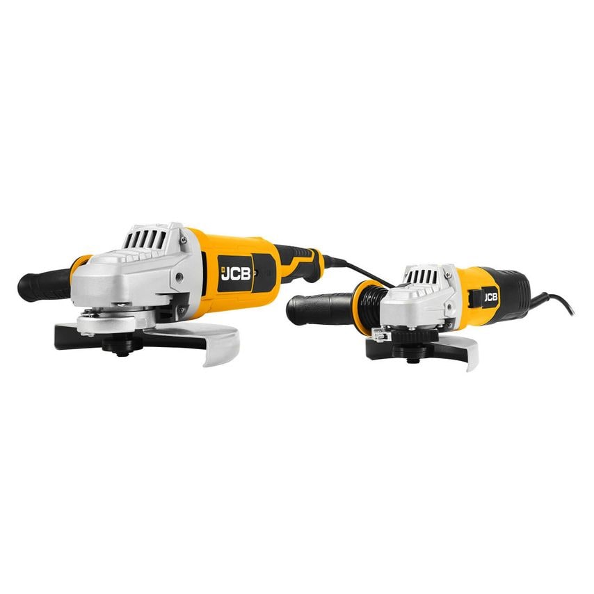Angle Grinder Twin Pack - 115mm, 230mm