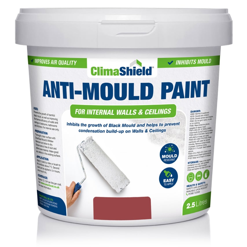 Anti-Mould Paint Brick Red 2.5 Liter