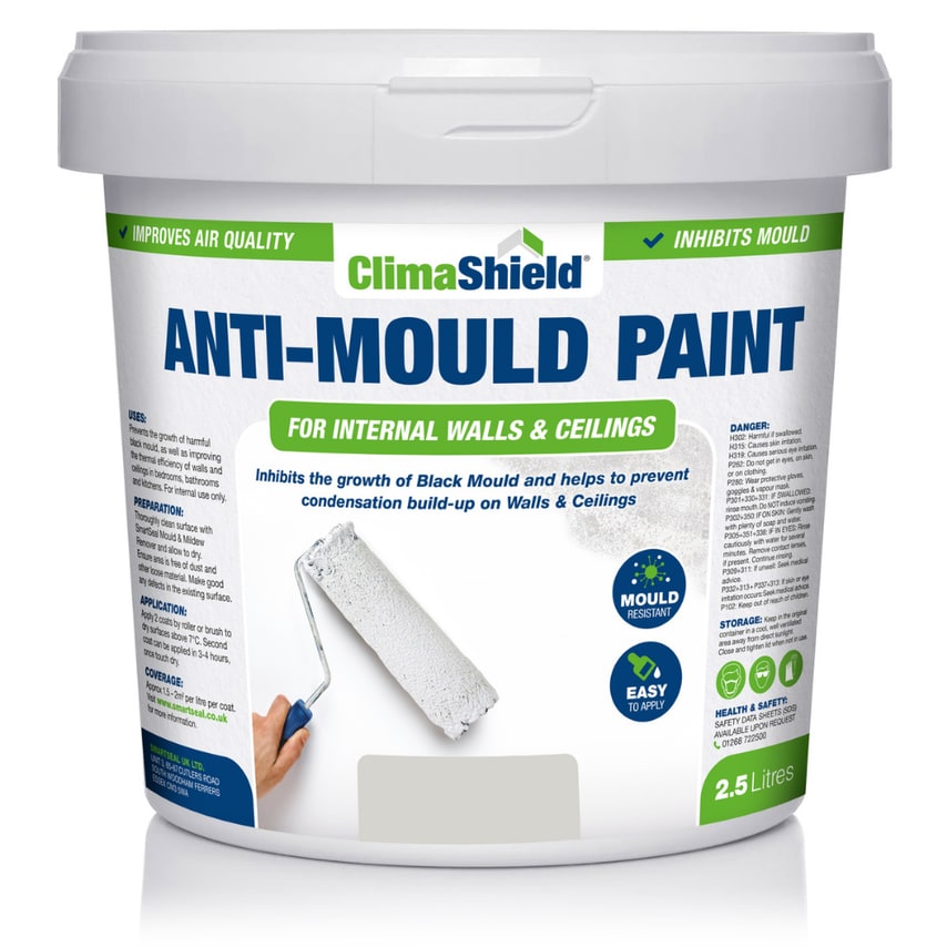 Anti-Mould Paint Pale Slate 2.5 Liter