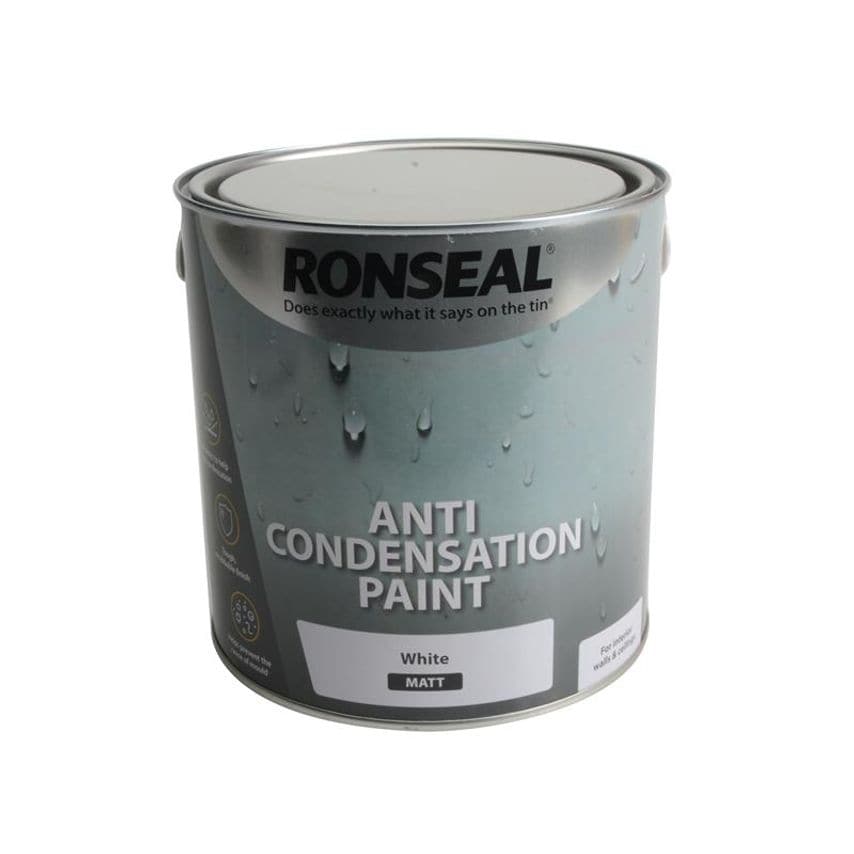 Anti Condensation Paint White Matt 2.5 litre RSLACPWM25L