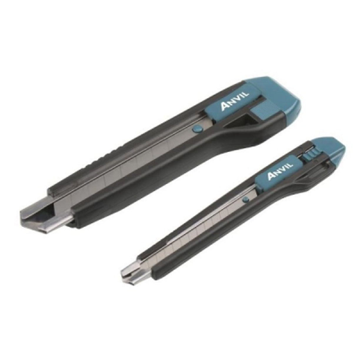 Anvil 2 Piece Retractable Snap-Off Knife Set - 9mm & 18mm