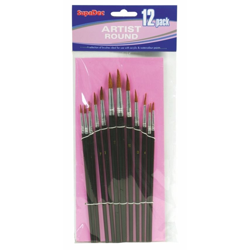 Artist Brush Set 12 Piece
