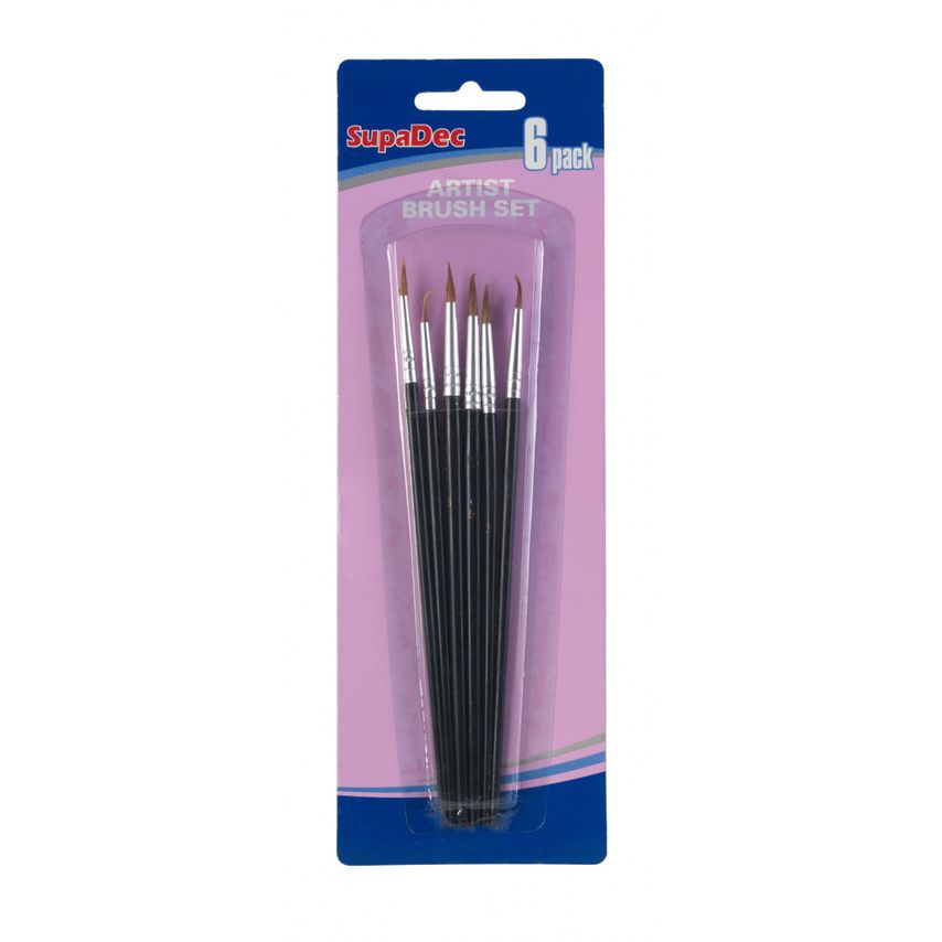 Artist Brush Set of 6 Piece