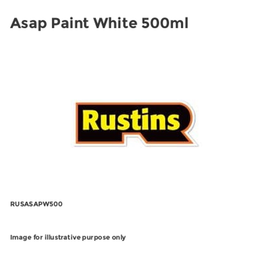 Asap Paint White 500ml