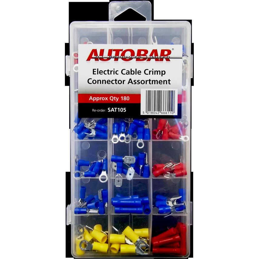 Assorted Electric Cable Crimp Connectors - SAT105