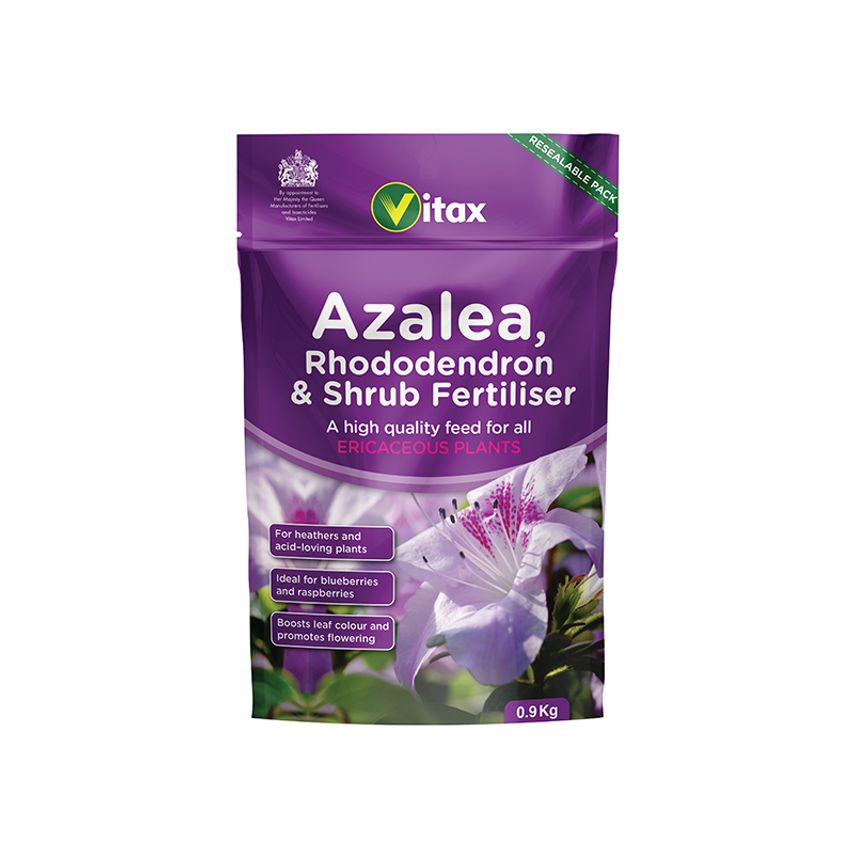 Azalea, Rhododendron & Shrub Fertilizer 0.9kg Pouch VTX6AZ901
