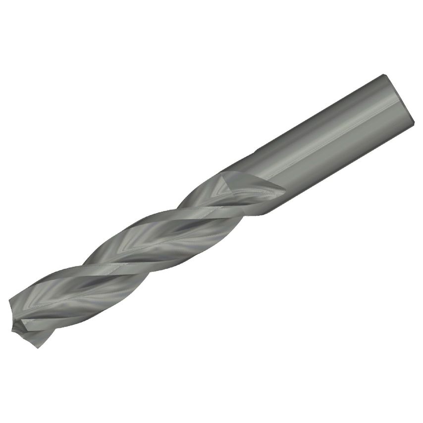B105A06100 Solid Carbide Drill TF 6.1MM/.2402/5XD