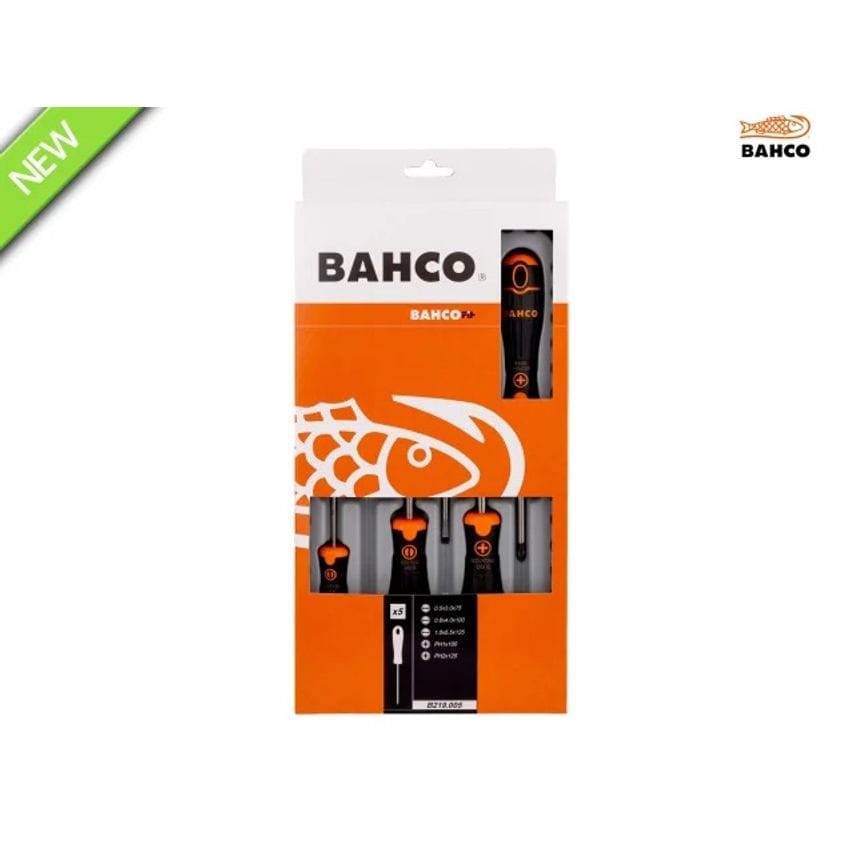 B219.005 Bahcofit Screwdriver Set 5 Piece
