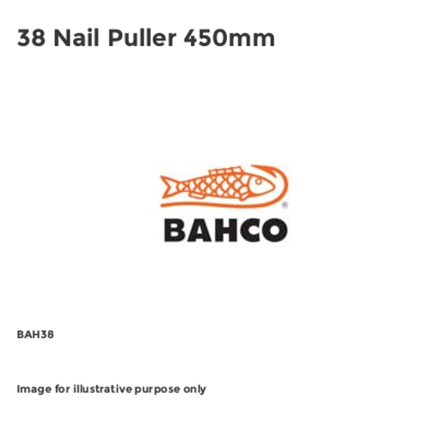 BAH38 38 Nail Puller 450mm
