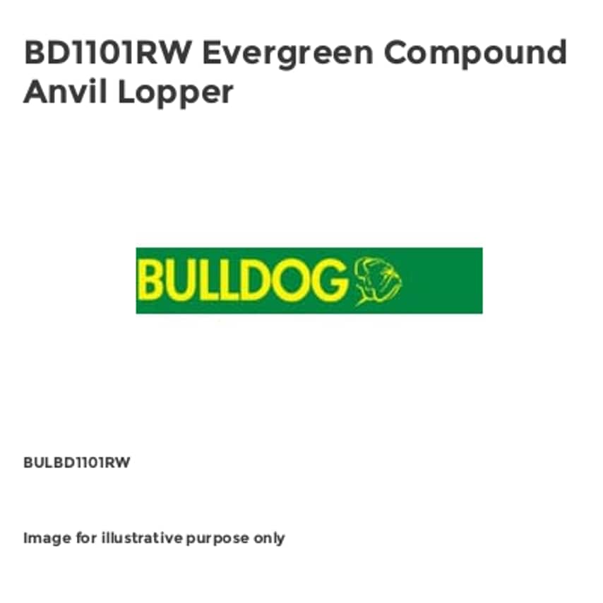 BD1101RW Evergreen Compound Anvil Lopper