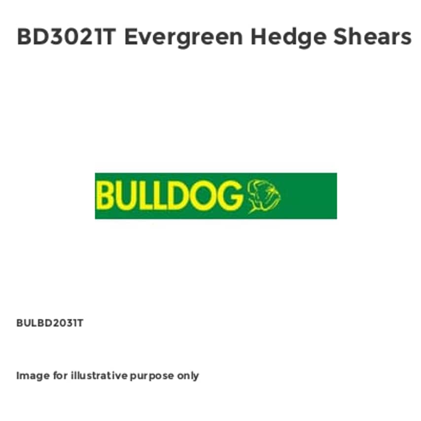 BD3021T Evergreen Hedge Shears