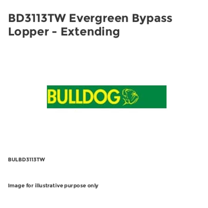 BD3113TW Evergreen Bypass Lopper - Extending