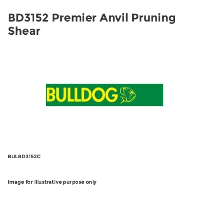 BD3152 Premier Anvil Pruning Shear BULBD3152C