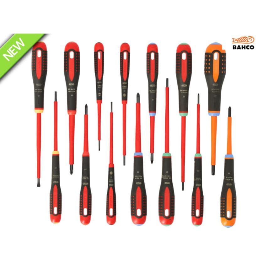 BE-9872 Ergo Screwdriver Set, 14 Piece