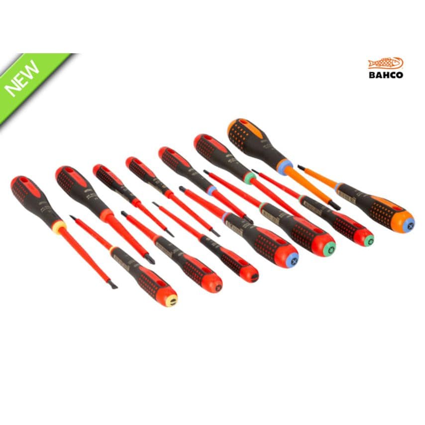 BE-9872 Ergo Screwdriver Set, 14 Piece