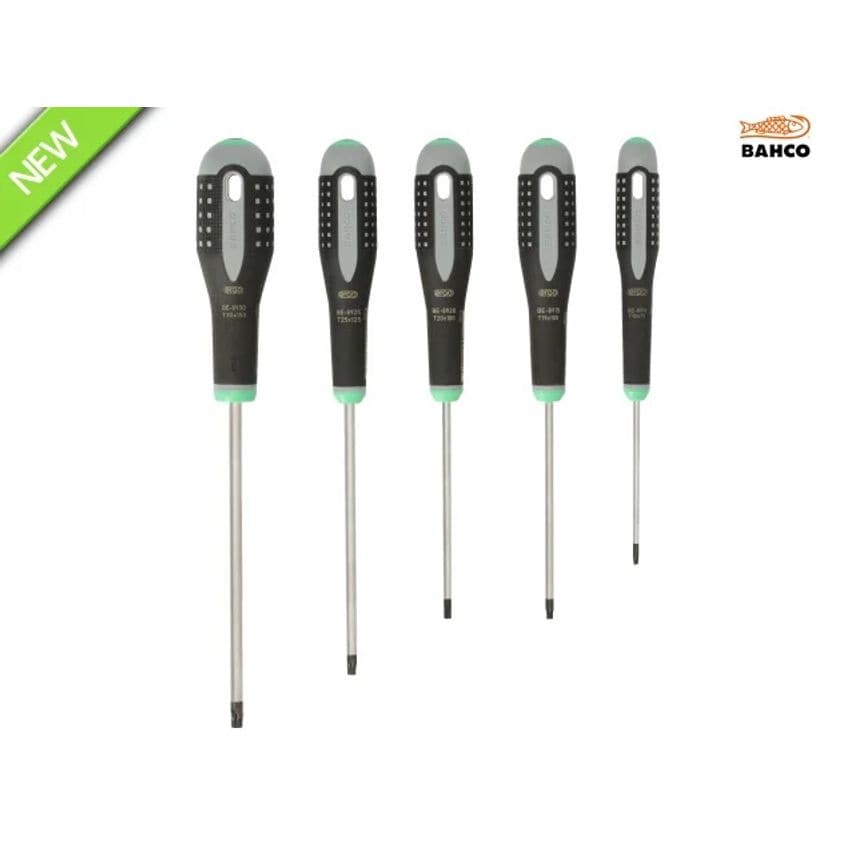 BE-9885 Ergo Screwdriver Set 5 Piece