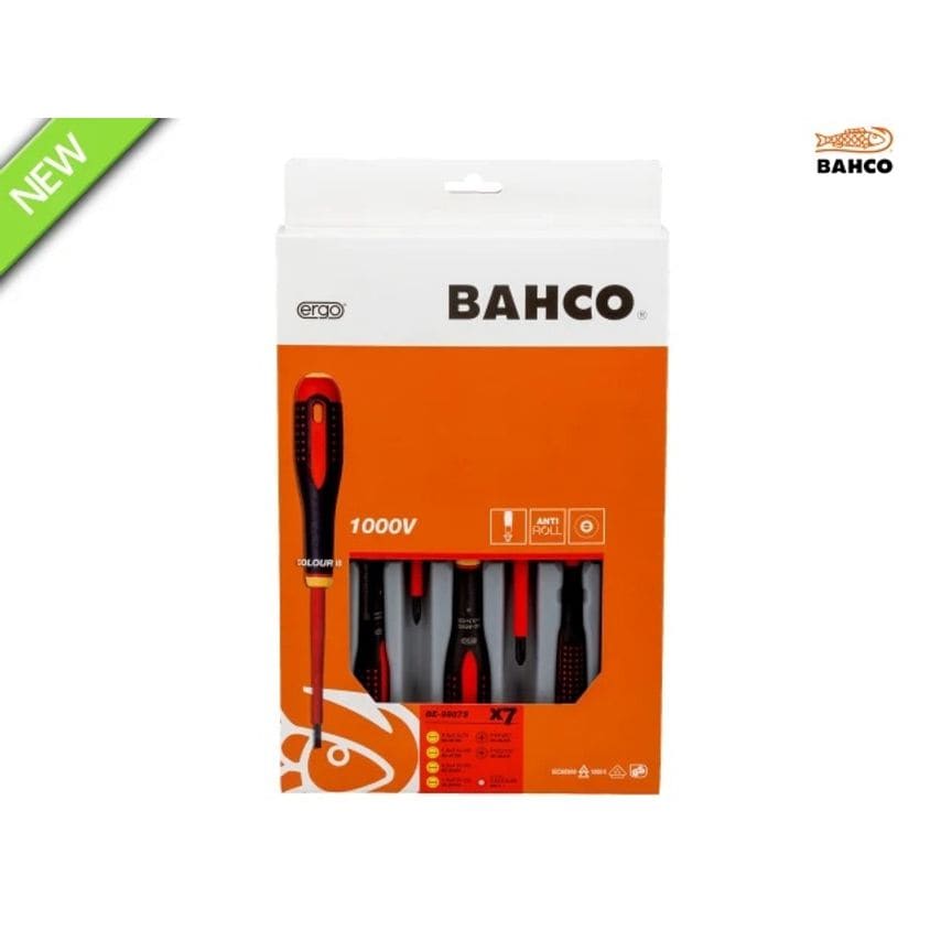 BE-9887S Ergo VDE Insulated Screwdriver Set 7 Piece