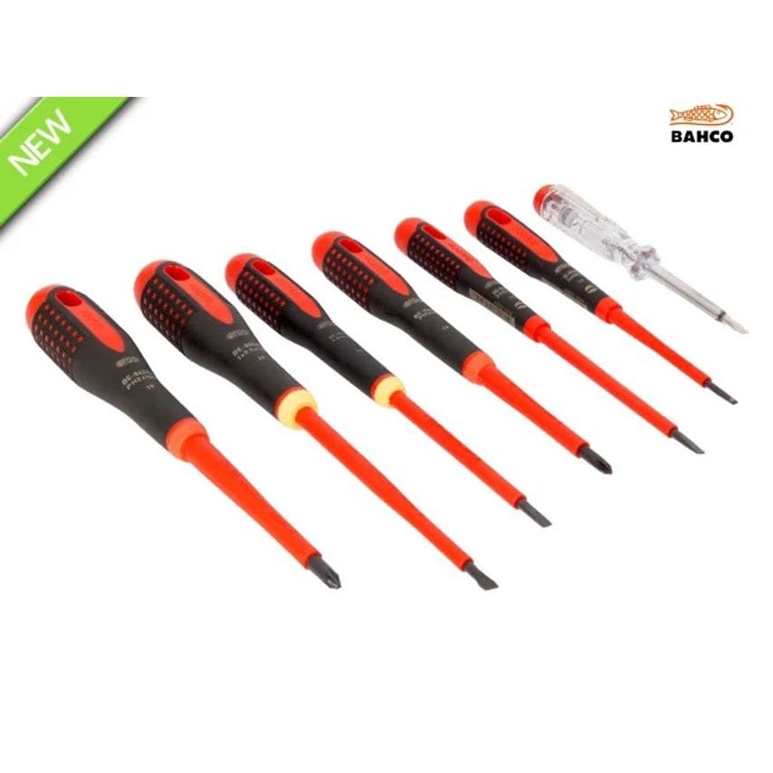BE-9887S Ergo VDE Insulated Screwdriver Set 7 Piece