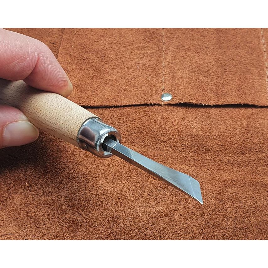 BEBKIT3 Mini Carving 6 Piece Set In Leather Tool Roll