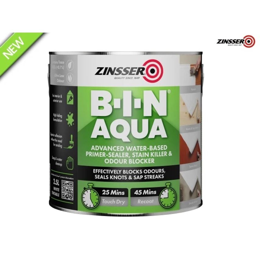 B-I-N Aqua 2.5L ZINBINA25L
