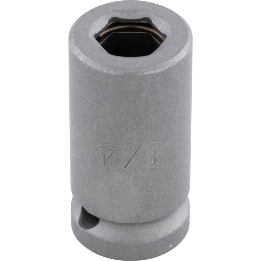 BIT SOCKET 1/4" S/D x 1/4" HEX BIT HOLDER