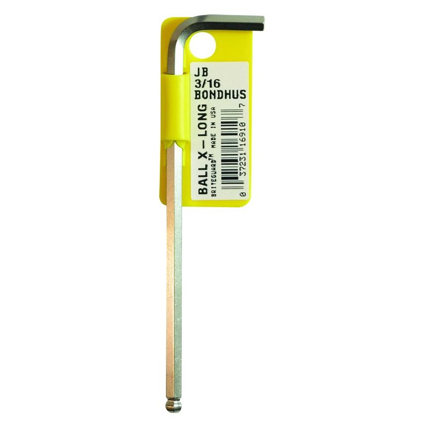 BL7/32B Briteguard Ballend Hex Key, 7/32", 16911