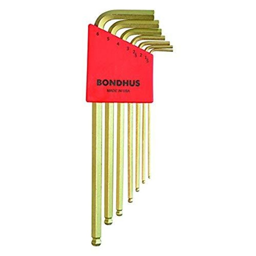 BLX7mmG GoldGuard Long Series Ballend Hex Key Set 1.5mm-6mm, 38092