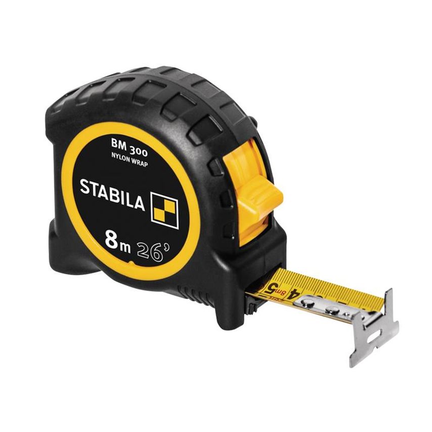 BM 300 Robust Pocket Tape 8m/26ft (Width 27mm) STB19573