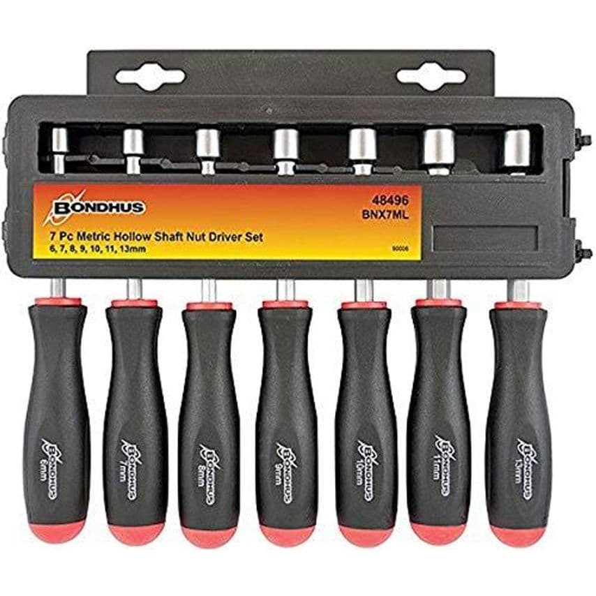 BNX7MS Metric Nut Driver7 Piece Set, 48496