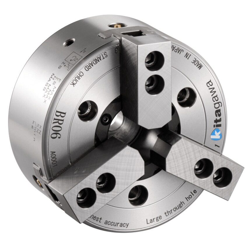 BR Series with Adapter Plate - High Precision Power Chuck - BR08A6