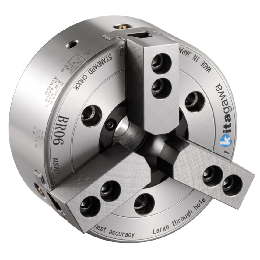 BR Series with Adapter Plate - High Precision Power Chuck - BR10A8