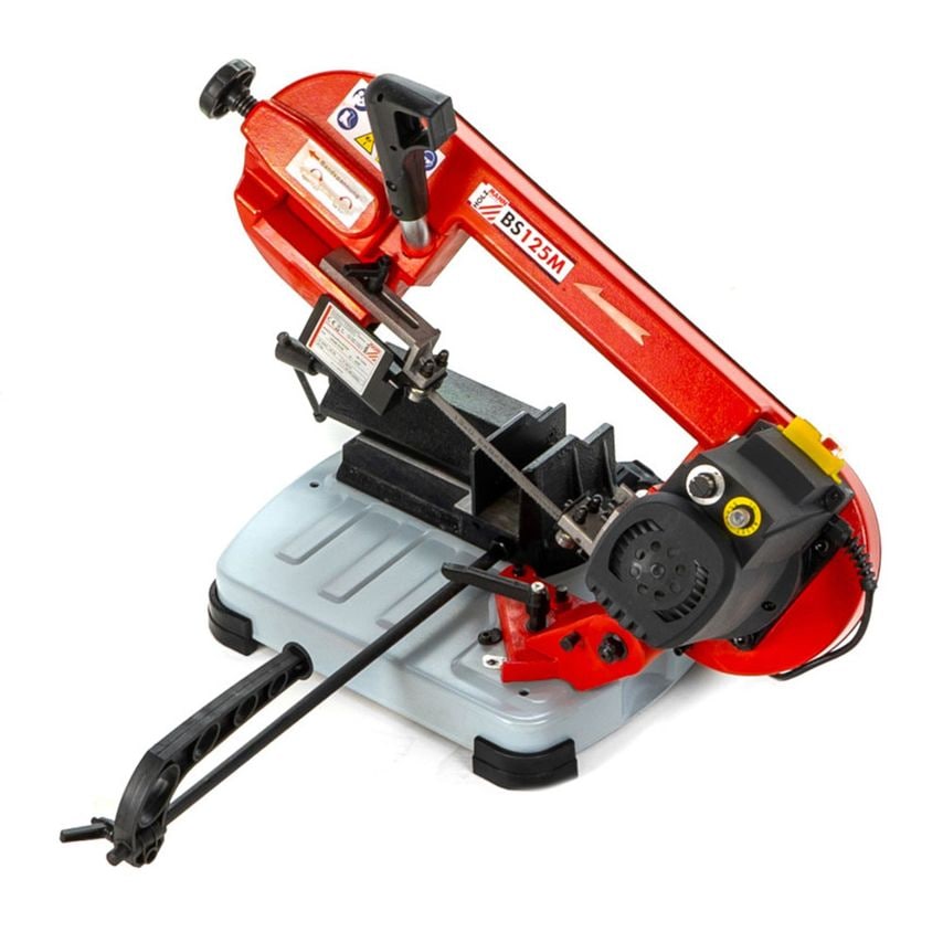 BS125M 400W 125mm Portable Metal Cutting Bandsaw 230V